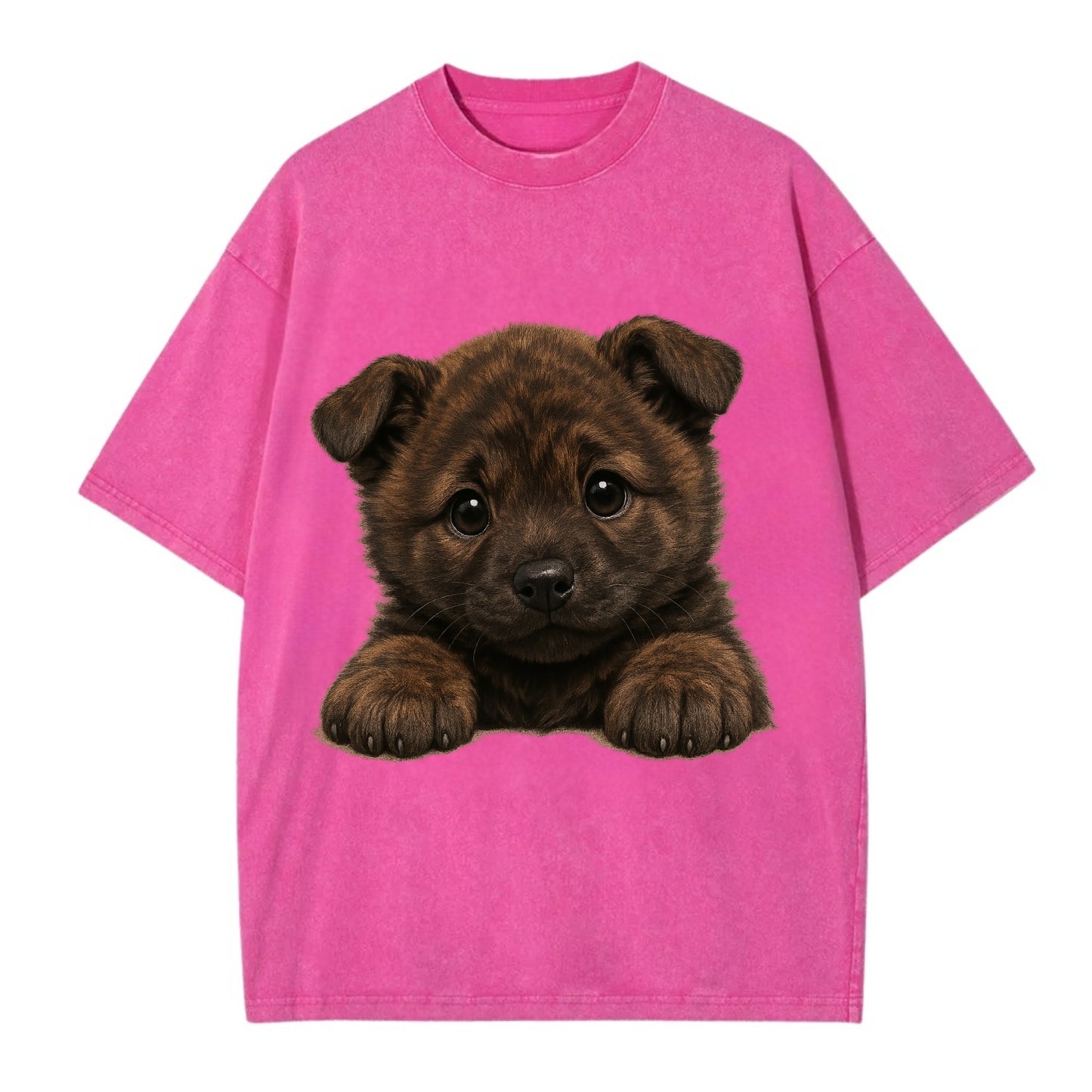 Kai Ken  - Vintage T-shirt - Dusty Rose(Rose)