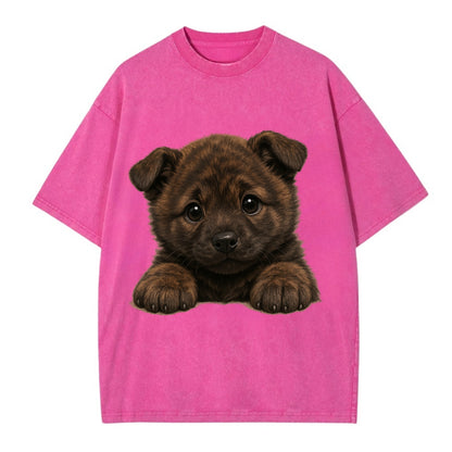 Kai Ken  - Vintage T-shirt - Dusty Rose(Rose)