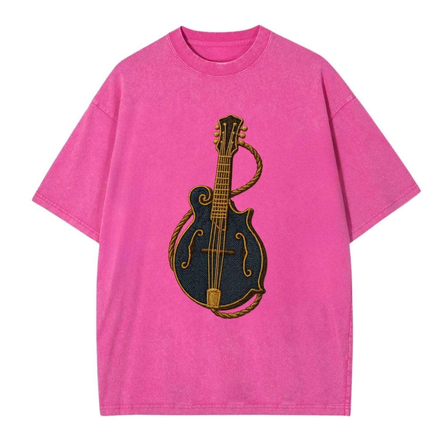 Mandolin  - Vintage T-shirt - Dusty Rose(Rose)