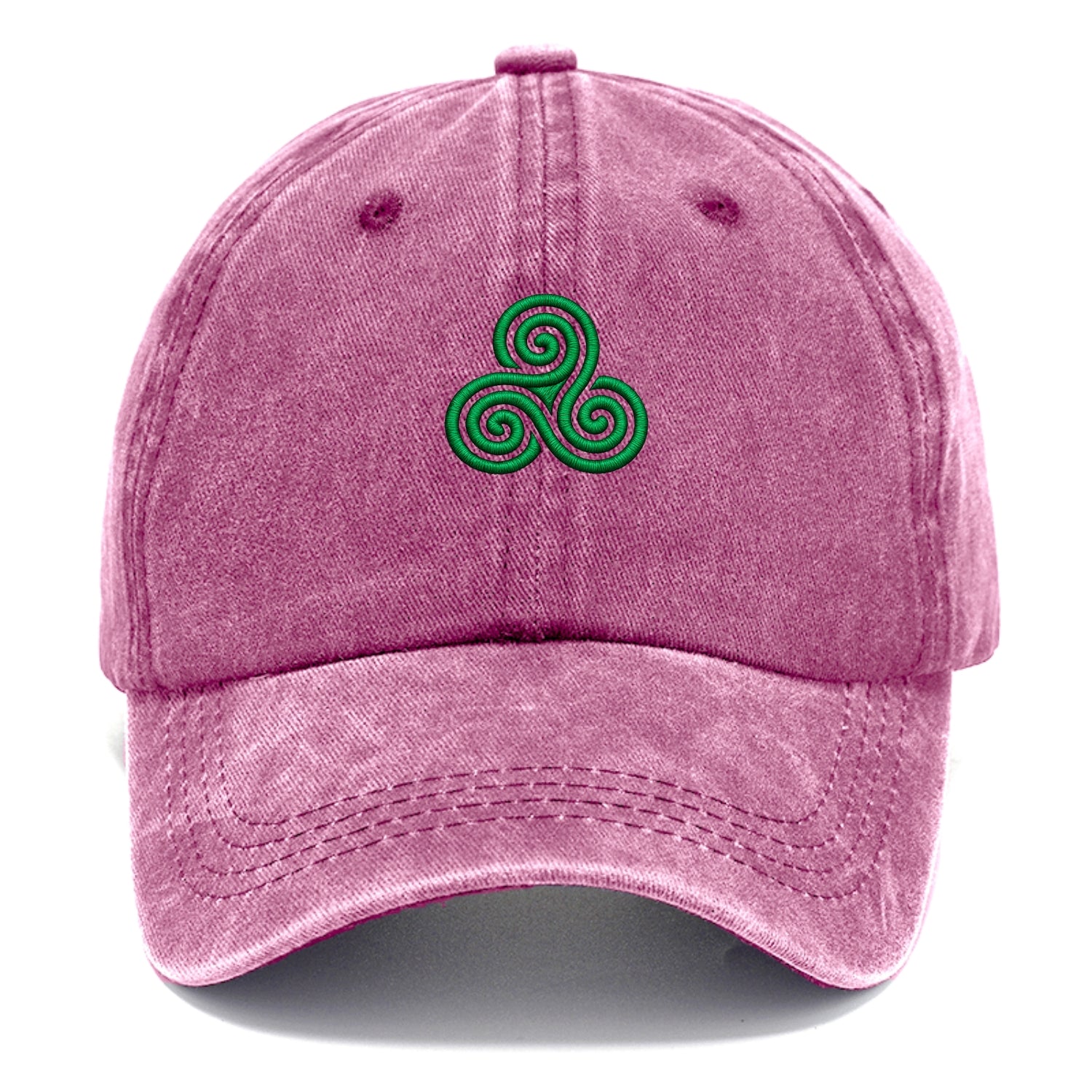Triple Spiral - Classic Cap - Dusty Rose(Rose)