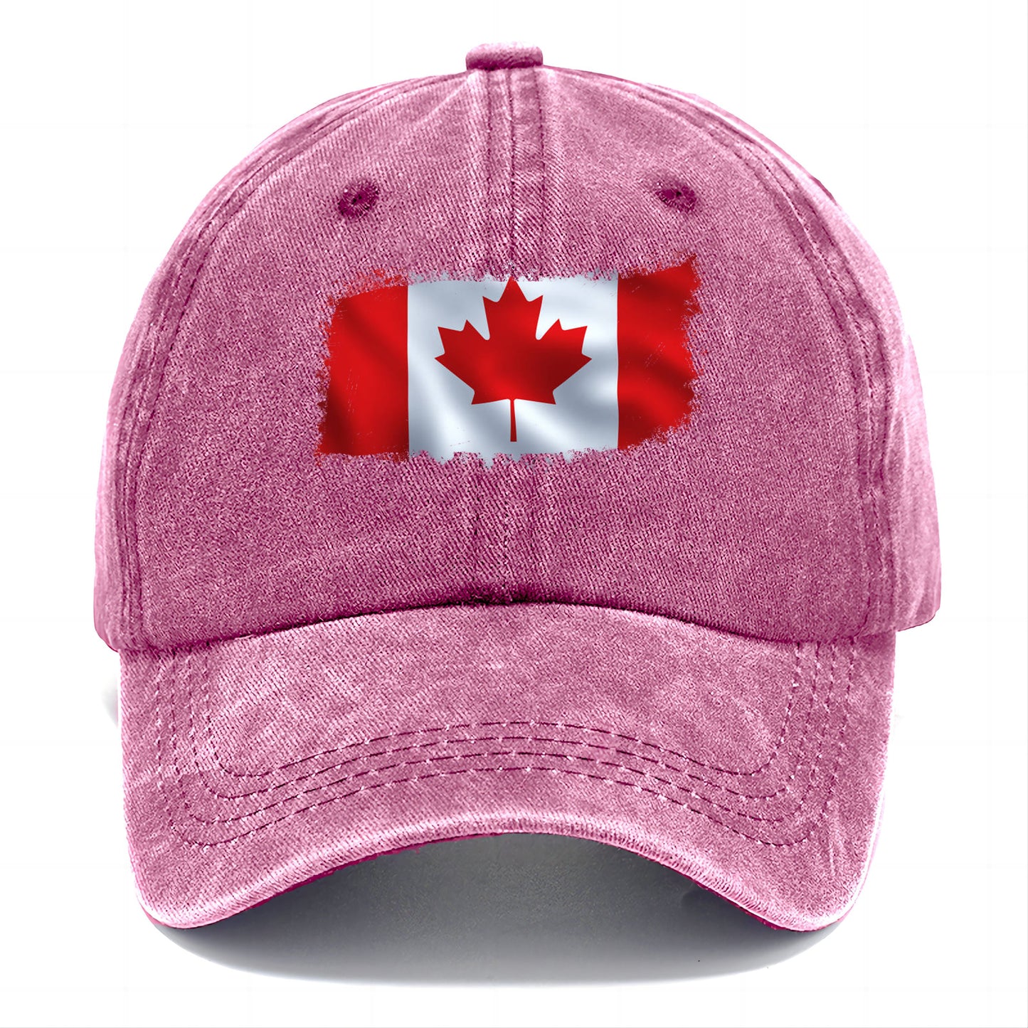 Gorra clásica con la bandera canadiense