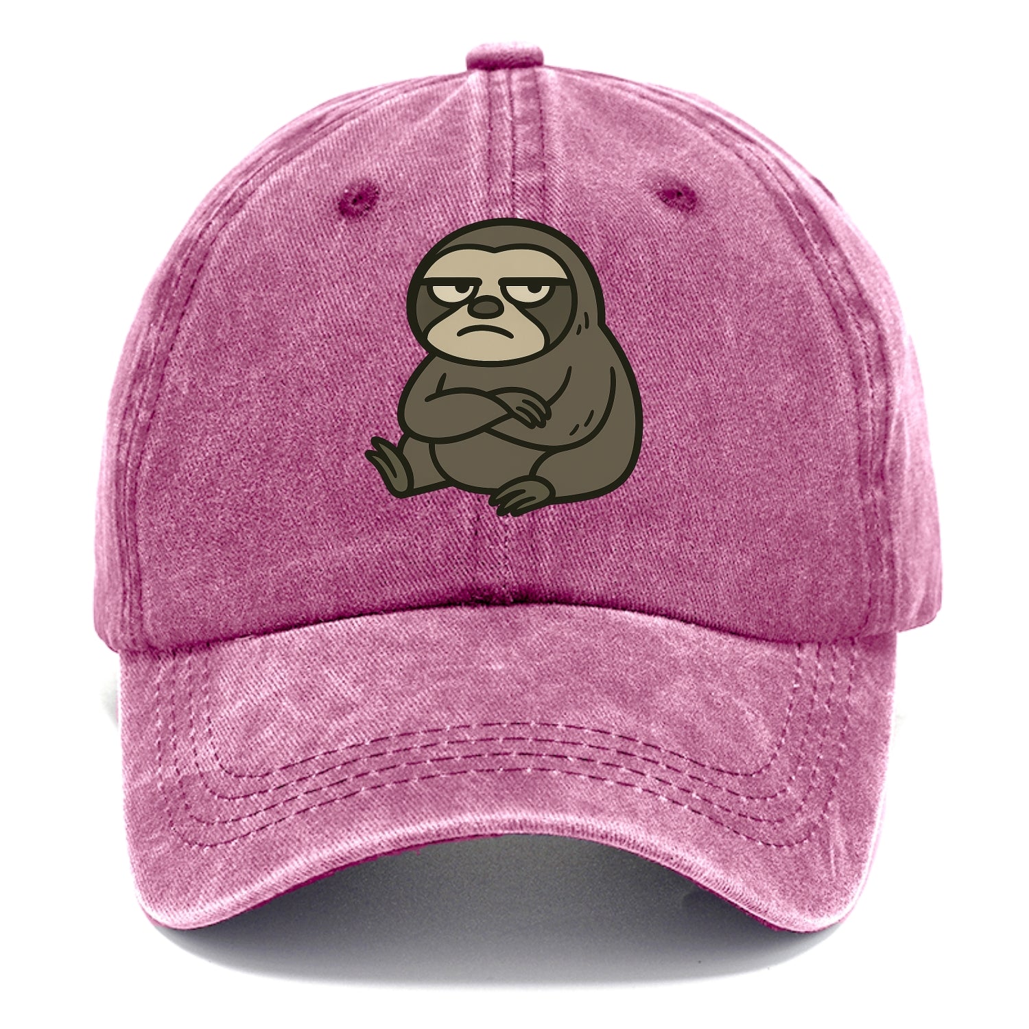 The Sloth Judging Silently - Classic Cap - Dusty Rose(Rose)
