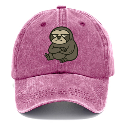 The Sloth Judging Silently - Classic Cap - Dusty Rose(Rose)