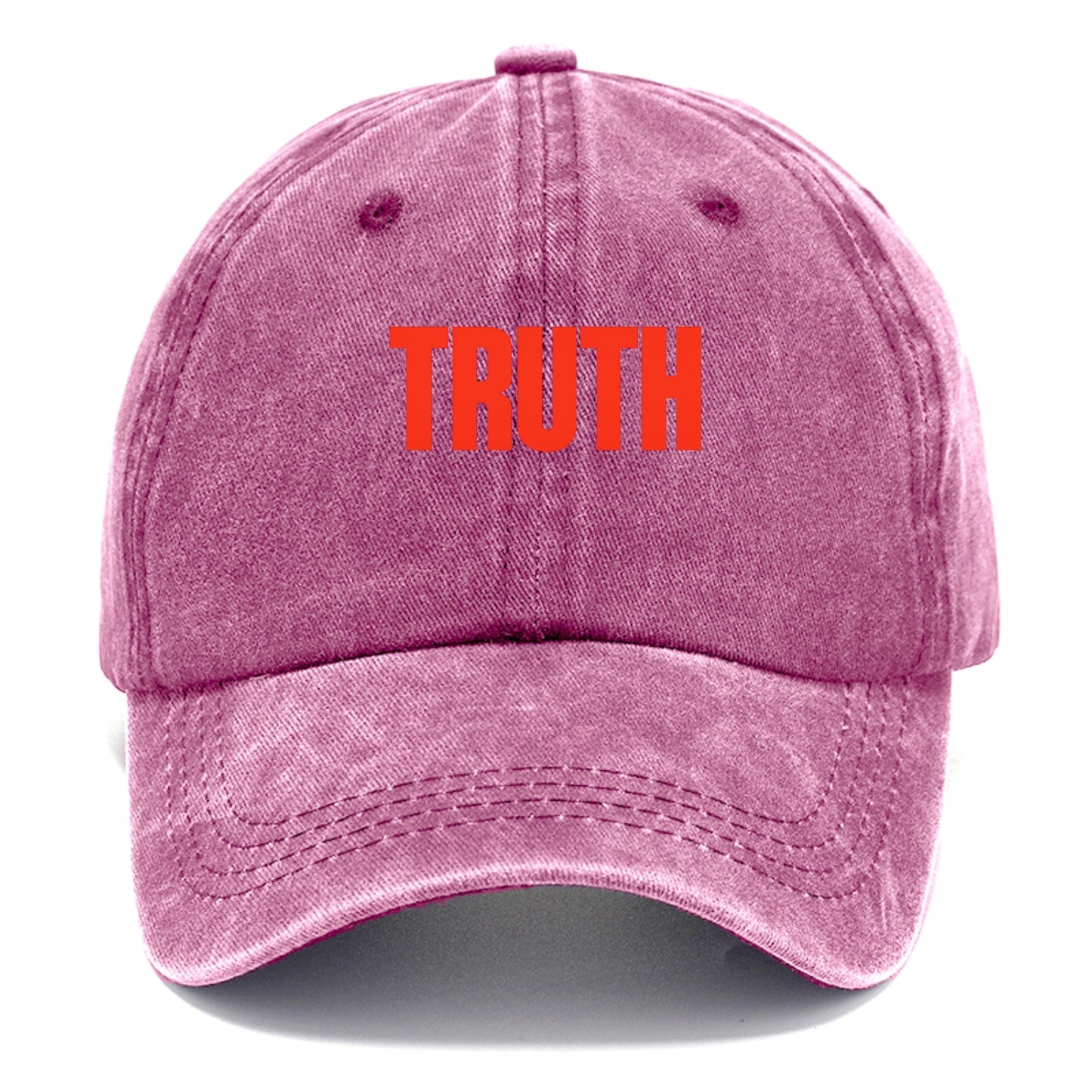 Bold typography design - "TRUTH" - honesty, reality - Classic Cap - Dusty Rose(Rose)