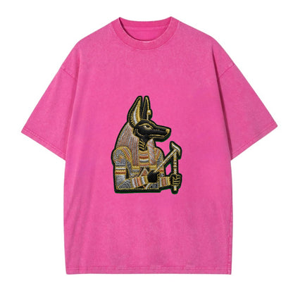 Anubis - Vintage T-shirt - Dusty Rose(Rose)