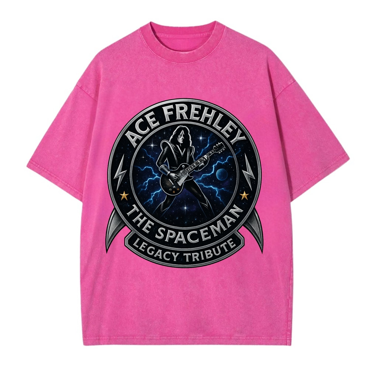 Ace Legacy Seal - Vintage T-shirt - Dusty Rose(Rose)