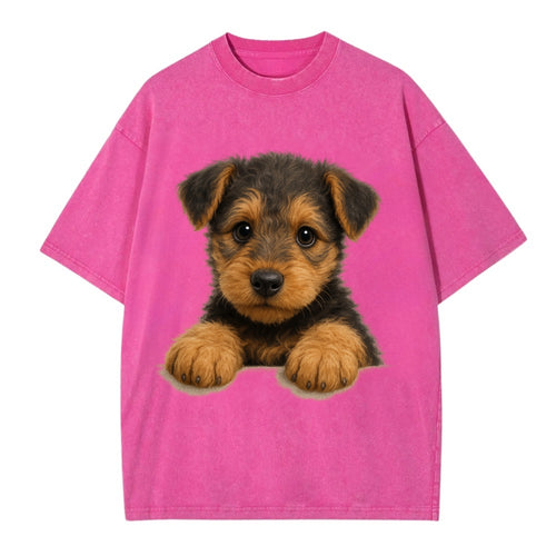 Airedale Terrier  - Vintage T-shirt