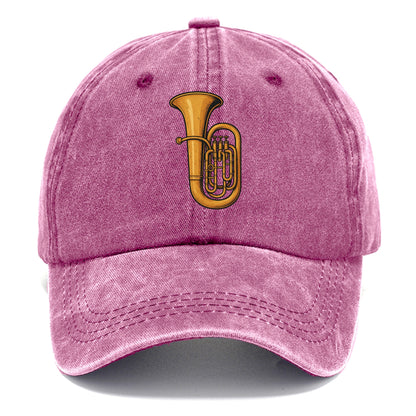 Tuba with large brass bell - Classic Cap - Dusty Rose(Rose)
