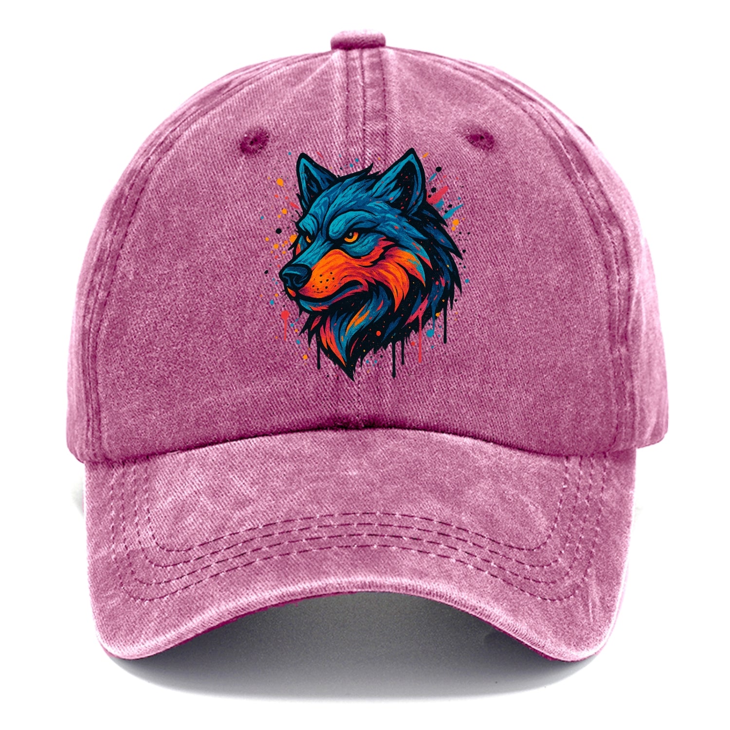 Velvet Wolf Royal  - Classic Cap - Dusty Rose(Rose)