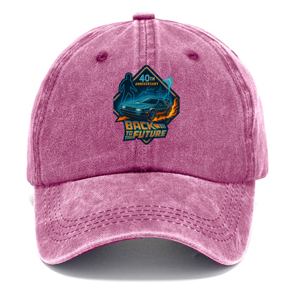 Back To The Future 40th Anniversary 2 - Classic Cap - Dusty Rose(Rose)
