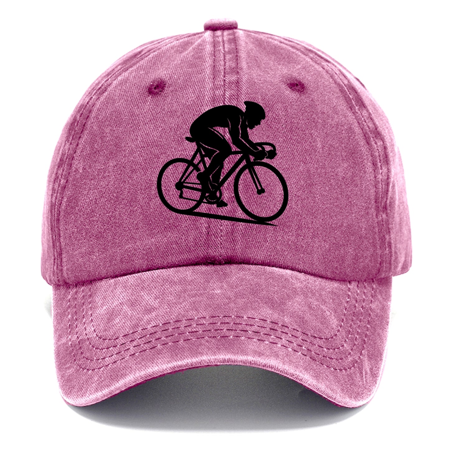 Sprint cyclist racing stance - Classic Cap - Dusty Rose(Rose)