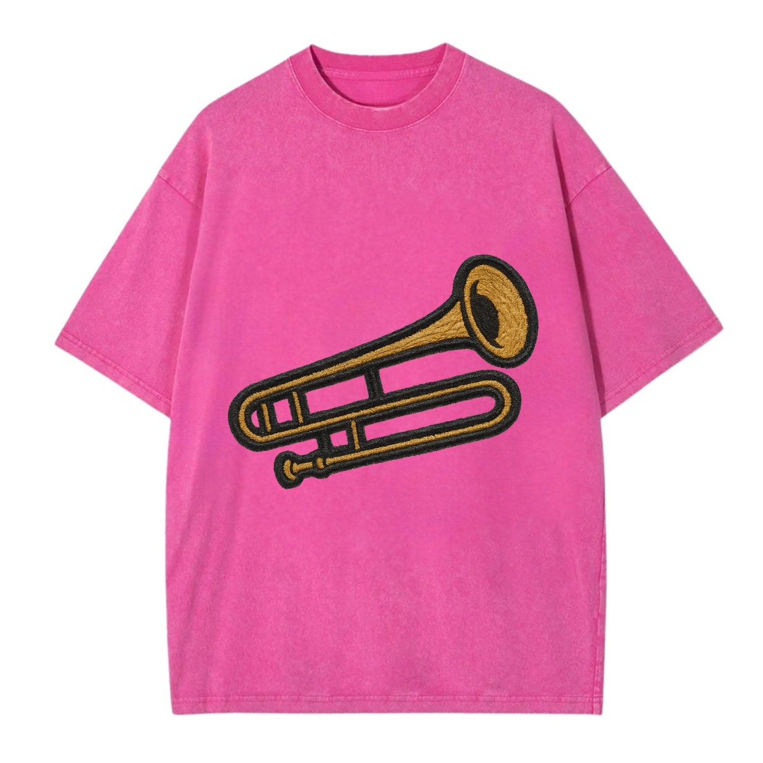 Trombone  - Vintage T-shirt - Dusty Rose(Rose)