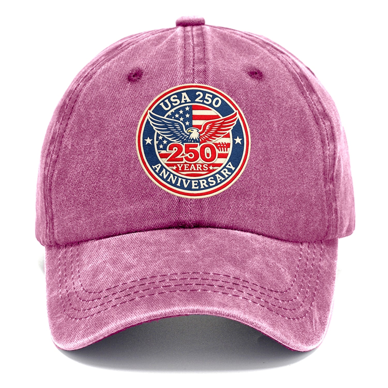 Usa 250th Anniversary Eagle - Classic Cap - Dusty Rose(Rose)