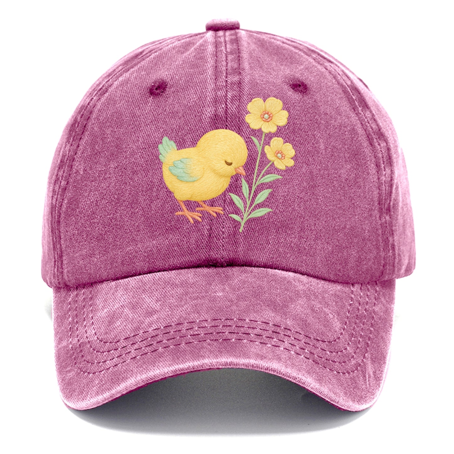 Yellow Chick - Classic Cap - Dusty Rose(Rose)