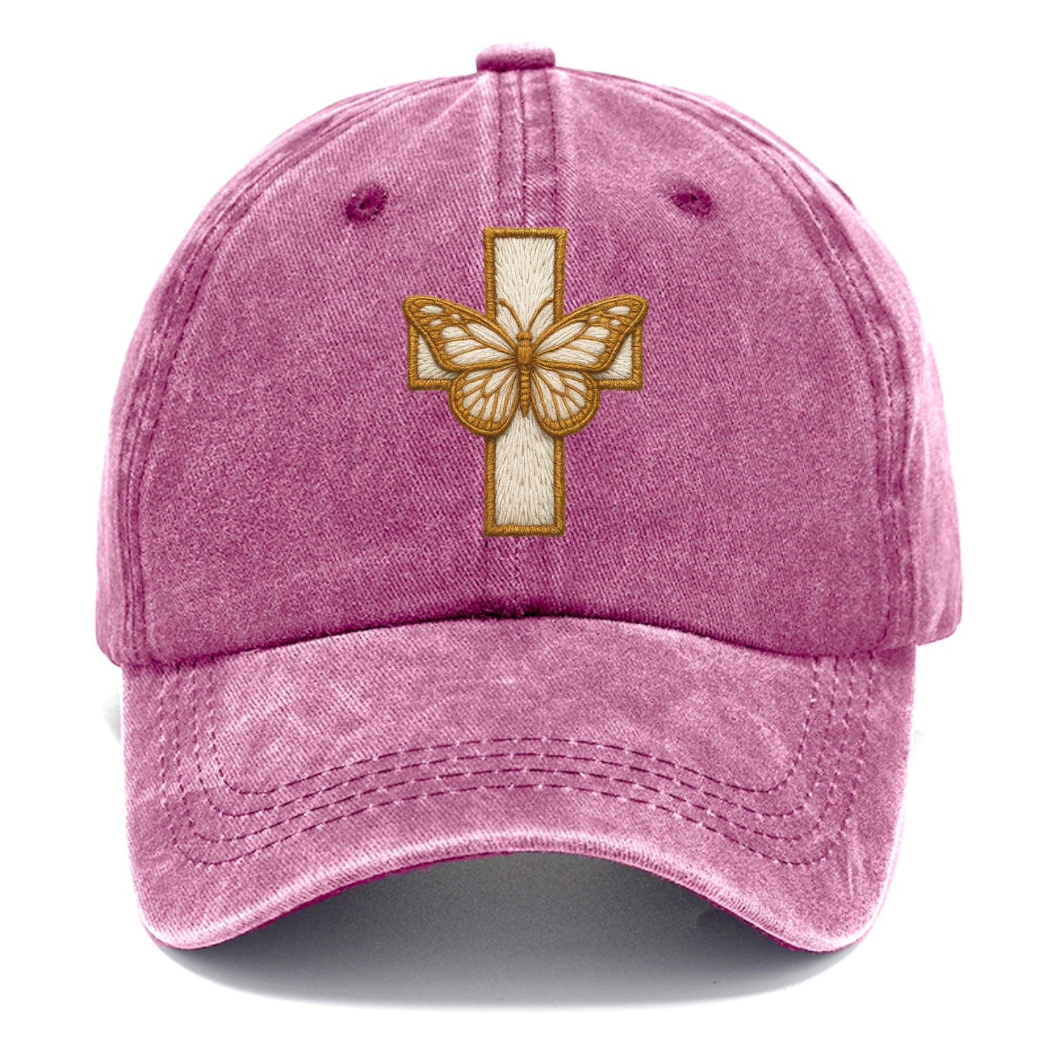Resurrection Cross  - Classic Cap - Dusty Rose(Rose)