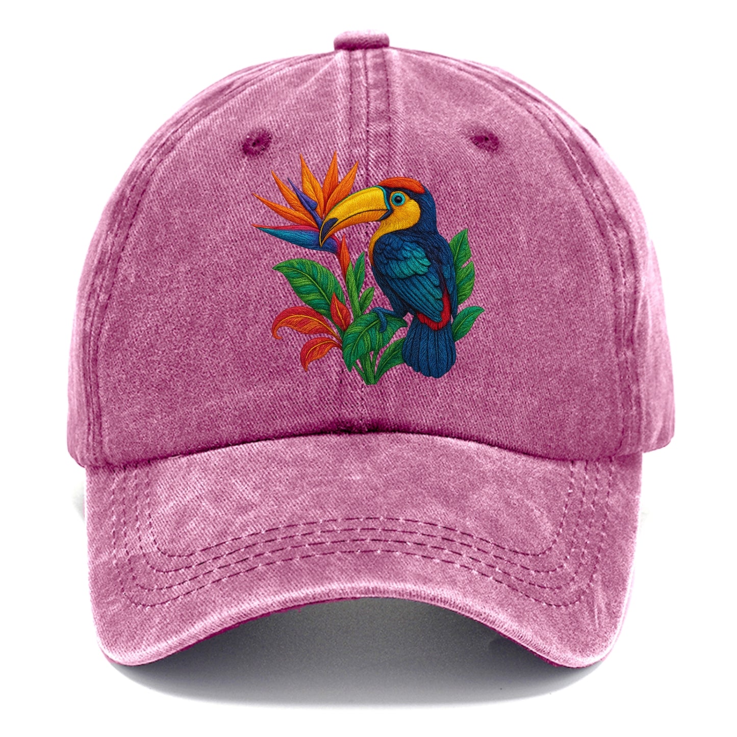 Toucan Paradise - Classic Cap - Dusty Rose(Rose)