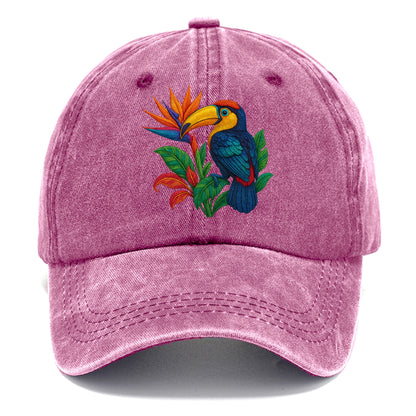 Toucan Paradise - Classic Cap - Dusty Rose(Rose)