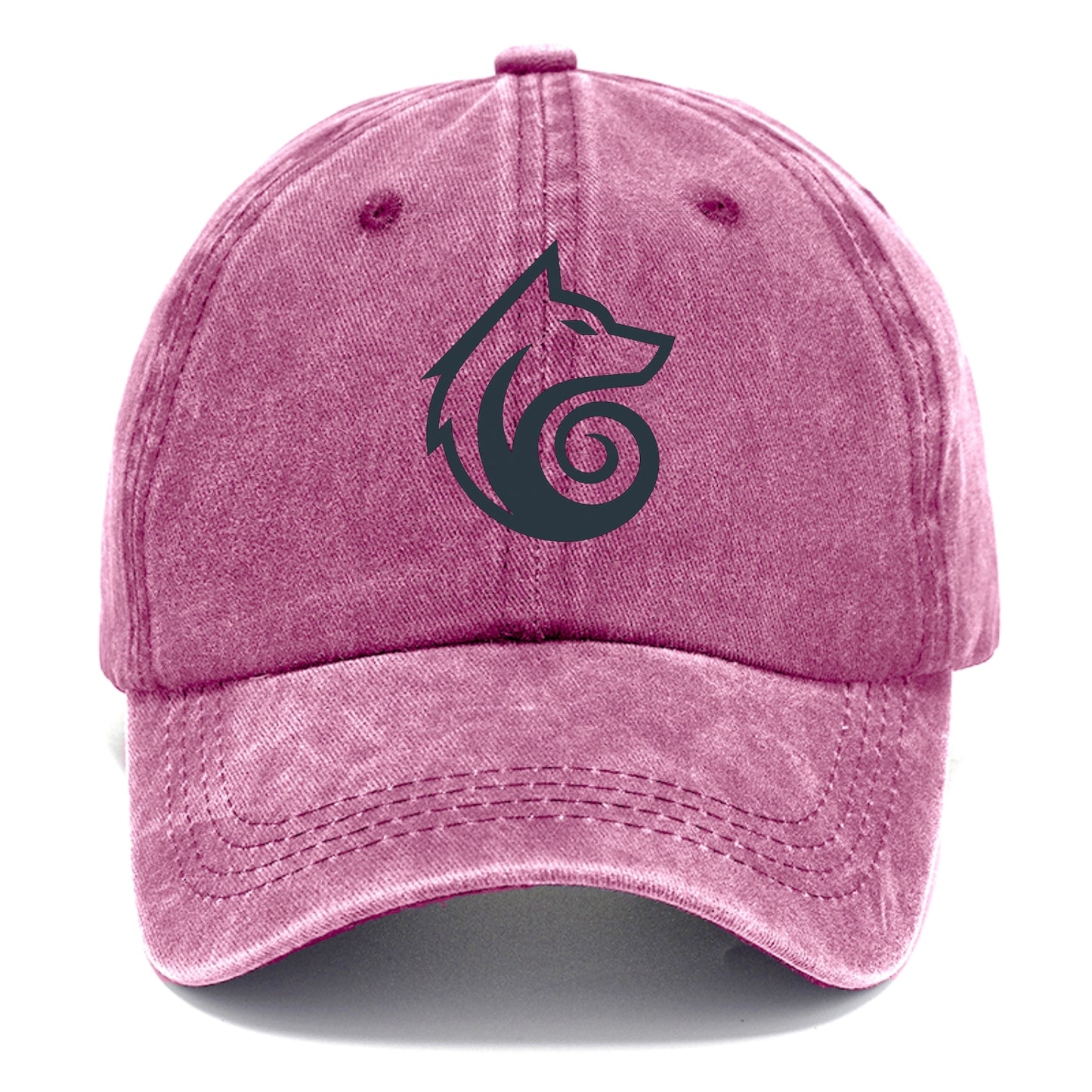 Wind Wolf Spiral  - Classic Cap - Dusty Rose(Rose)