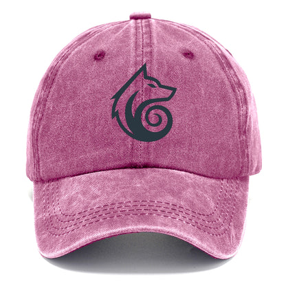 Wind Wolf Spiral  - Classic Cap - Dusty Rose(Rose)