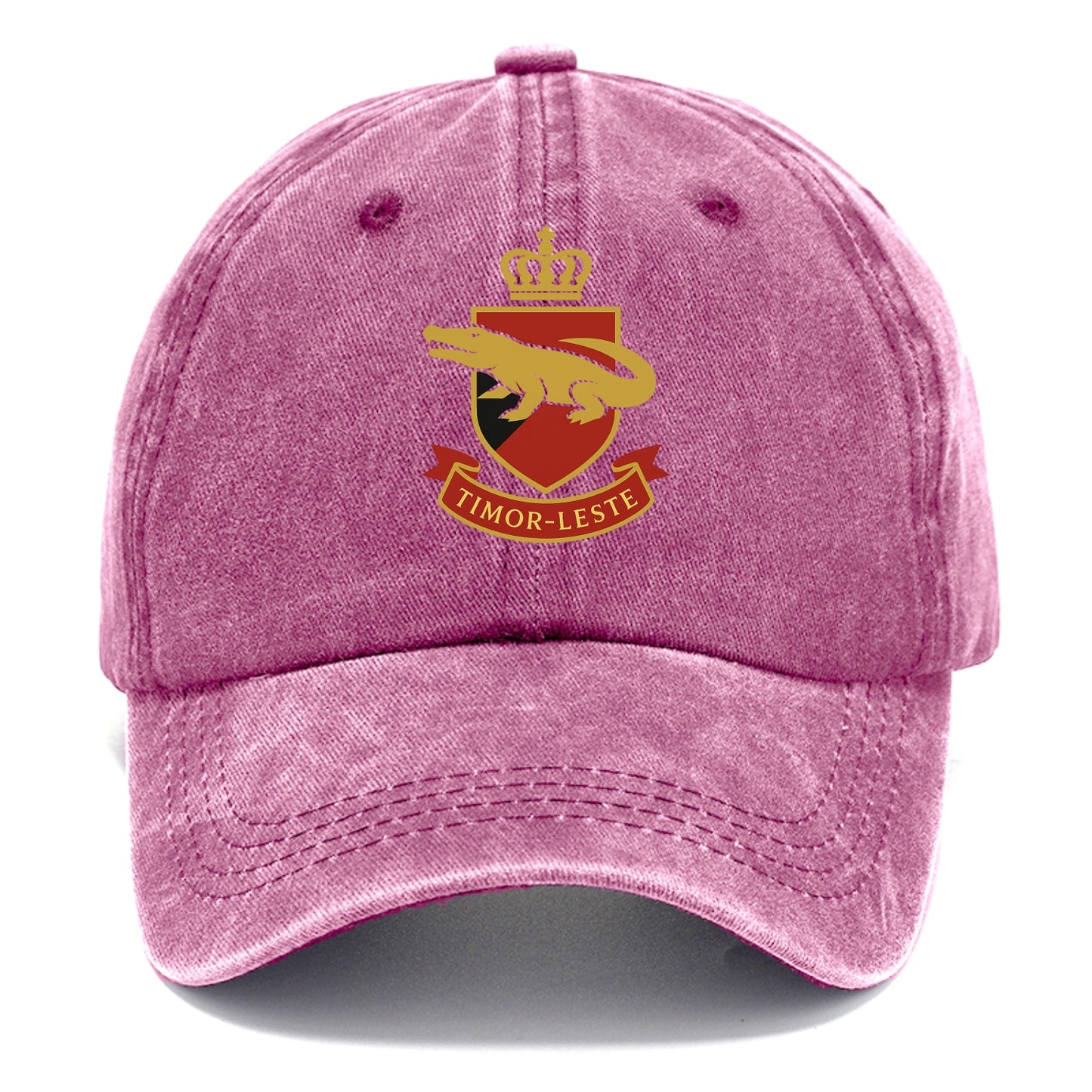Timor-Leste Royal Logo  - Classic Cap - Dusty Rose(Rose)