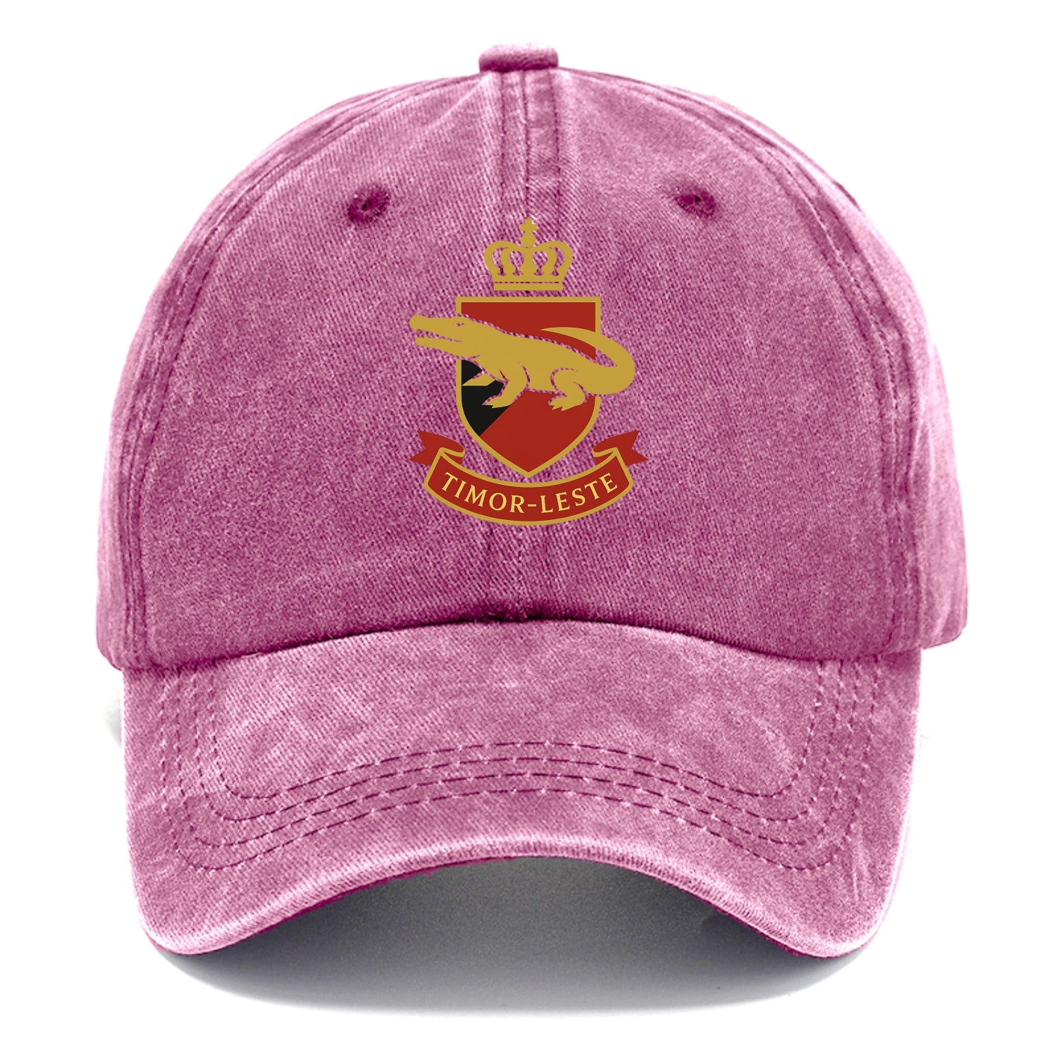 Timor-Leste Royal Logo  - Classic Cap - Dusty Rose(Rose)