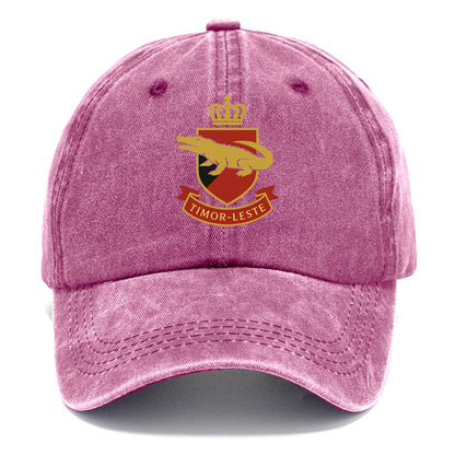 Timor-Leste Royal Logo  - Classic Cap - Dusty Rose(Rose)