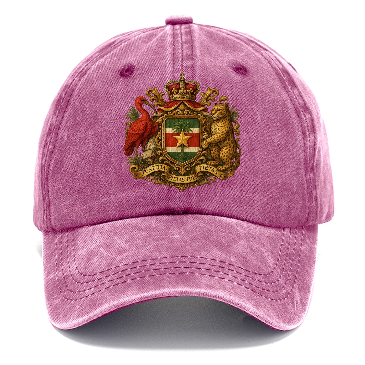 Suriname Star Emblem  - Classic Cap - Dusty Rose(Rose)
