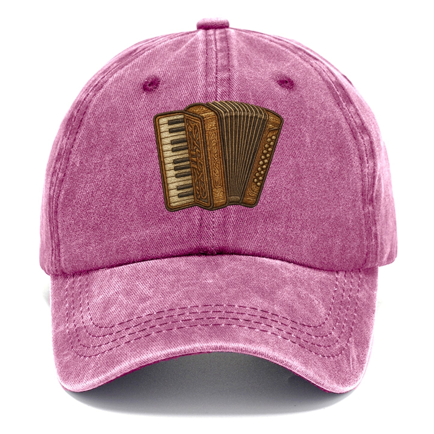 Accordion  - Classic Cap - Dusty Rose(Rose)