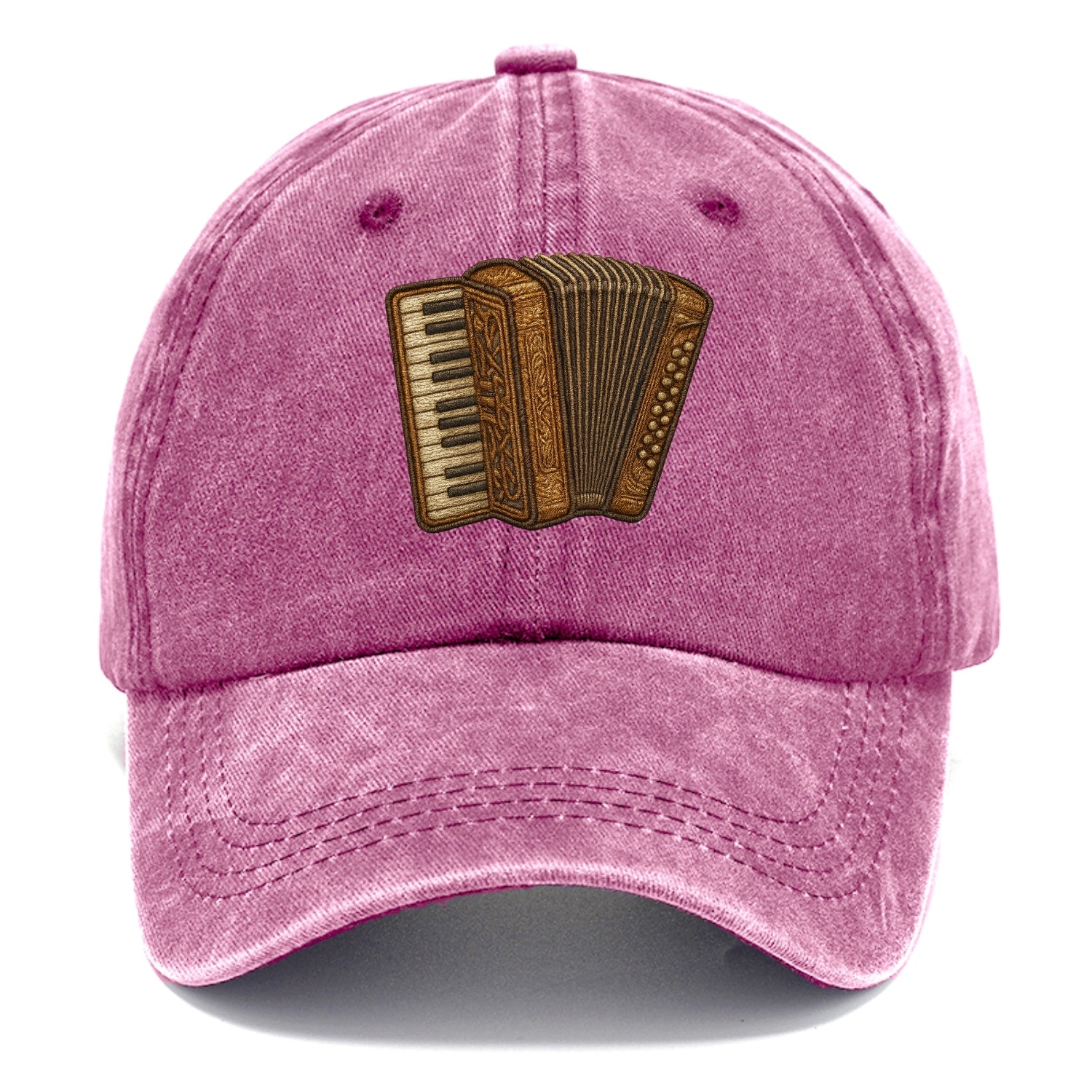 Accordion  - Classic Cap - Dusty Rose(Rose)
