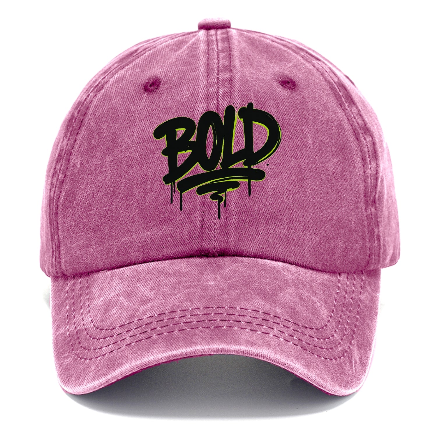 Bold typography design - "BOLD" - courageous, standing out - Classic Cap - Dusty Rose(Rose)