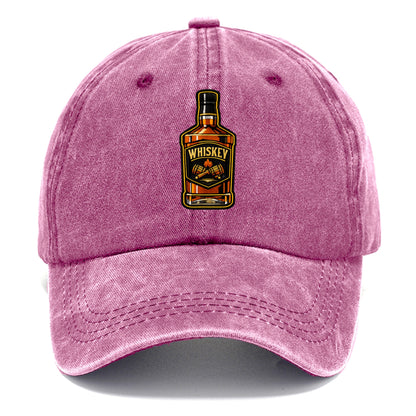 WHISKEY BOTTLE - bourbon bottle in amber and gold , spirits connoisseur - Classic Cap - Dusty Rose(Rose)