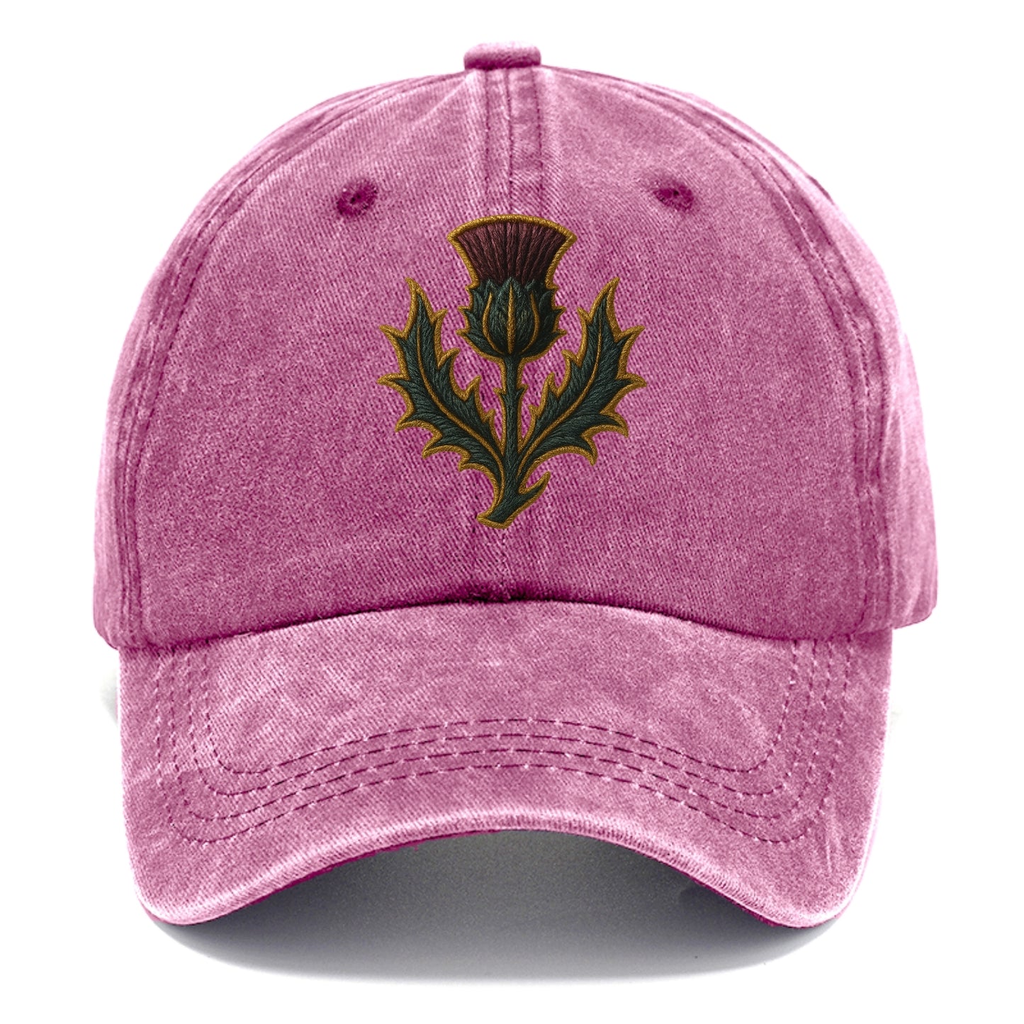Scottish Thistle  - Classic Cap - Dusty Rose(Rose)