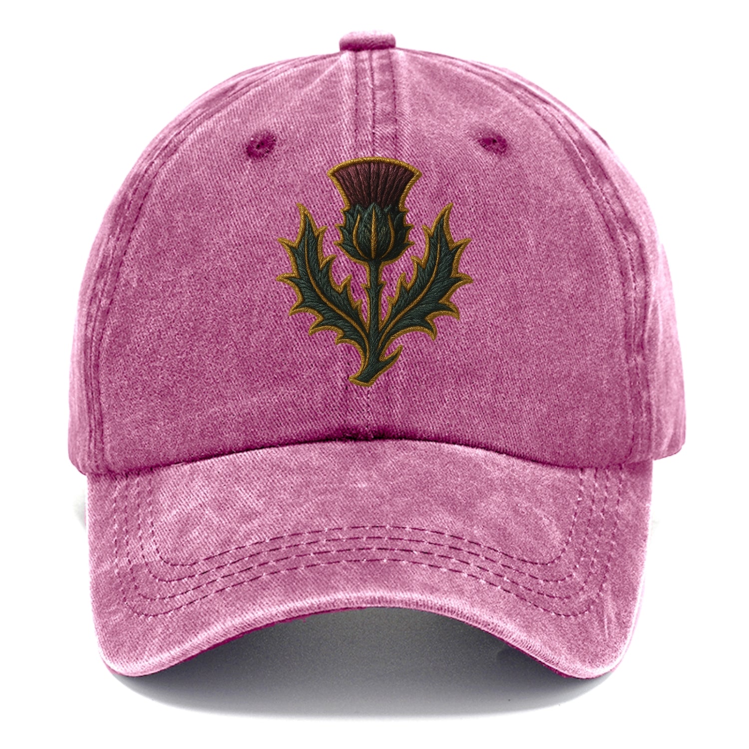 Scottish Thistle  - Classic Cap - Dusty Rose(Rose)