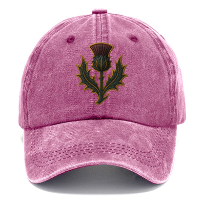 Scottish Thistle  - Classic Cap - Dusty Rose(Rose)