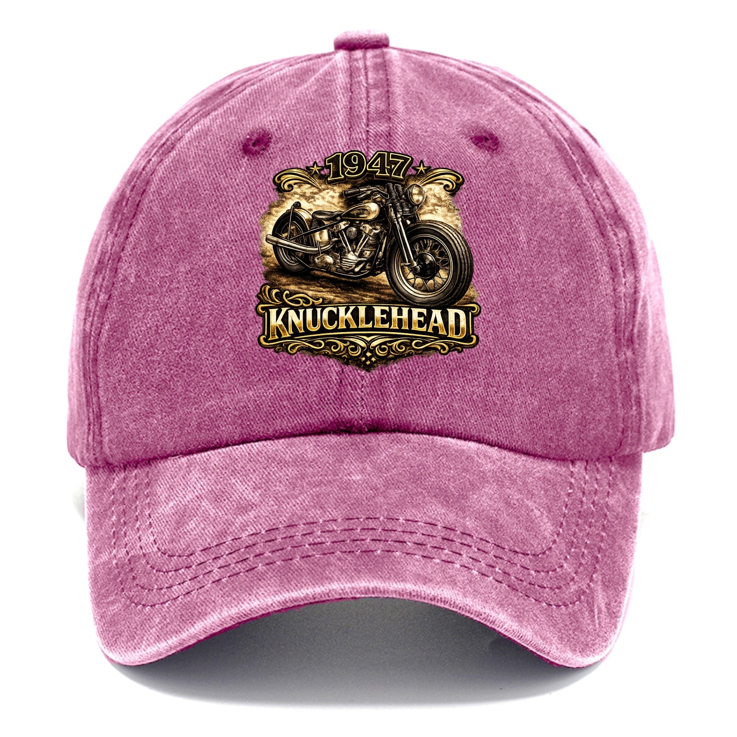 1947 Knucklehead Bobber - Classic Cap - Dusty Rose(Rose)