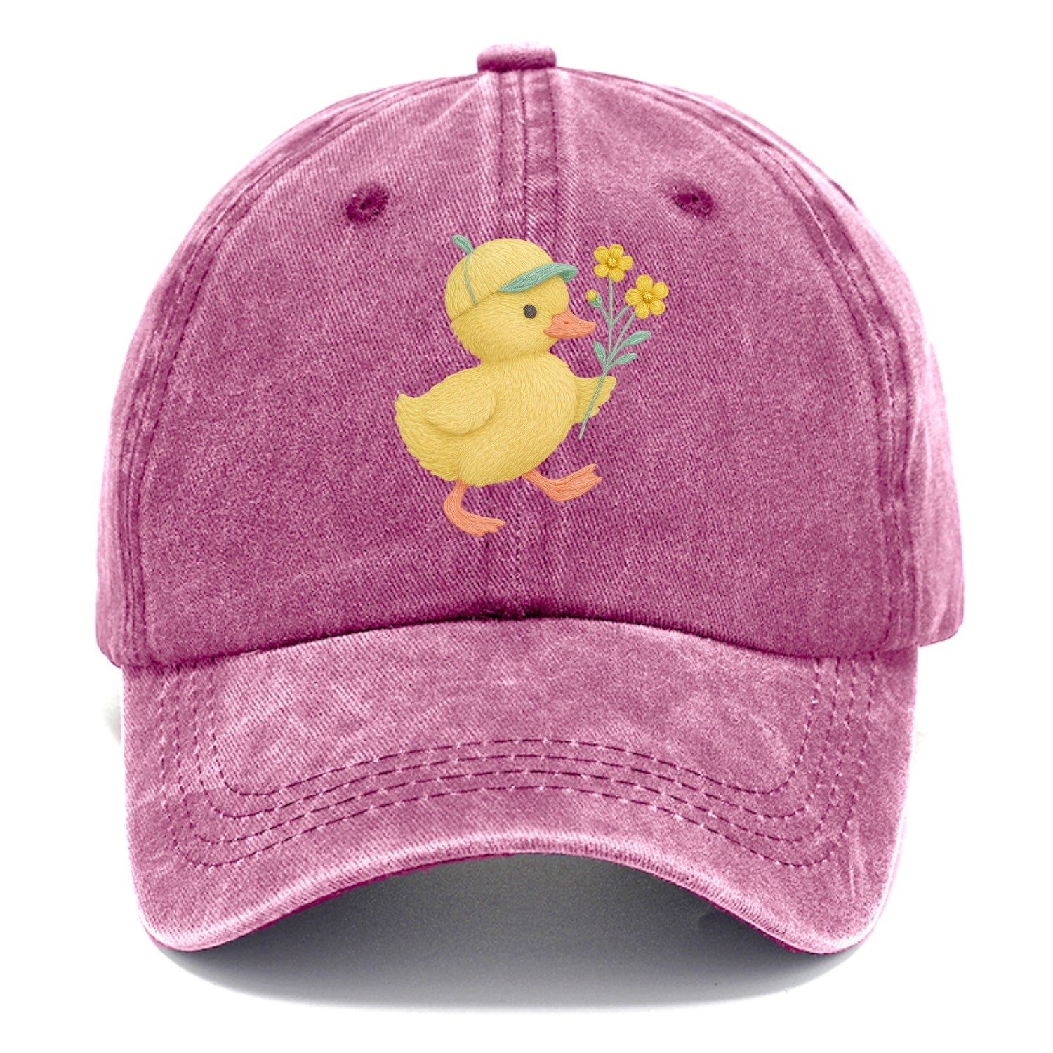 Yellow Duckling - Classic Cap - Dusty Rose(Rose)