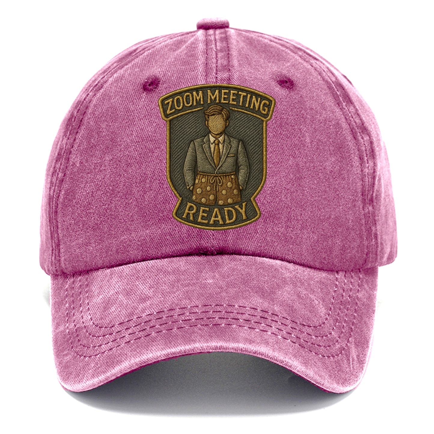 Zoom Meeting Ready  - Classic Cap - Dusty Rose(Rose)
