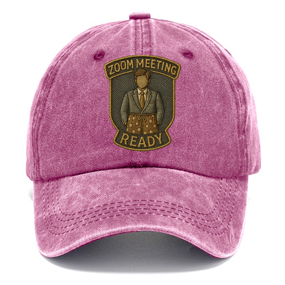 Zoom Meeting Ready  - Classic Cap - Dusty Rose(Rose)
