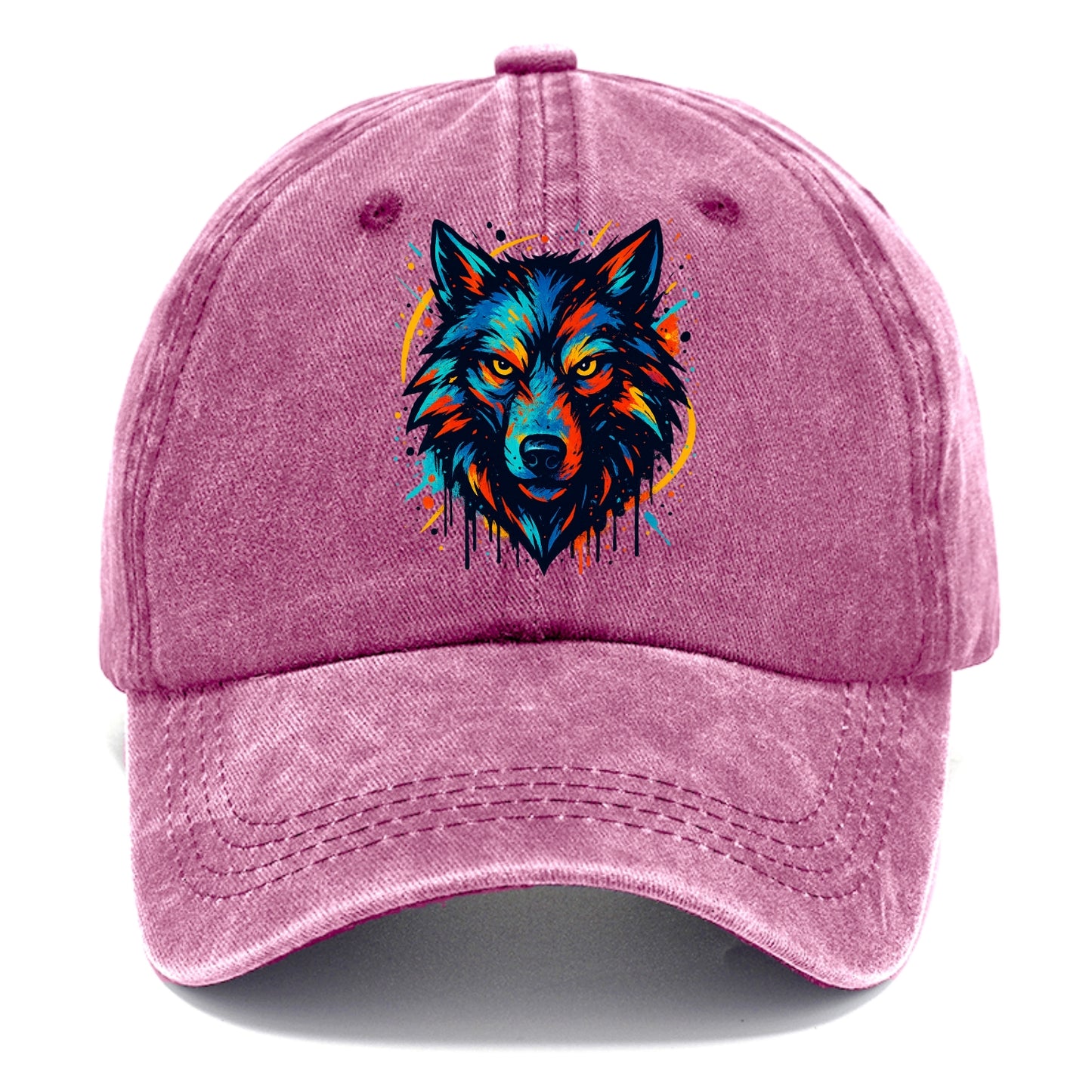 Alpha Wolf Leader  - Classic Cap - Dusty Rose(Rose)