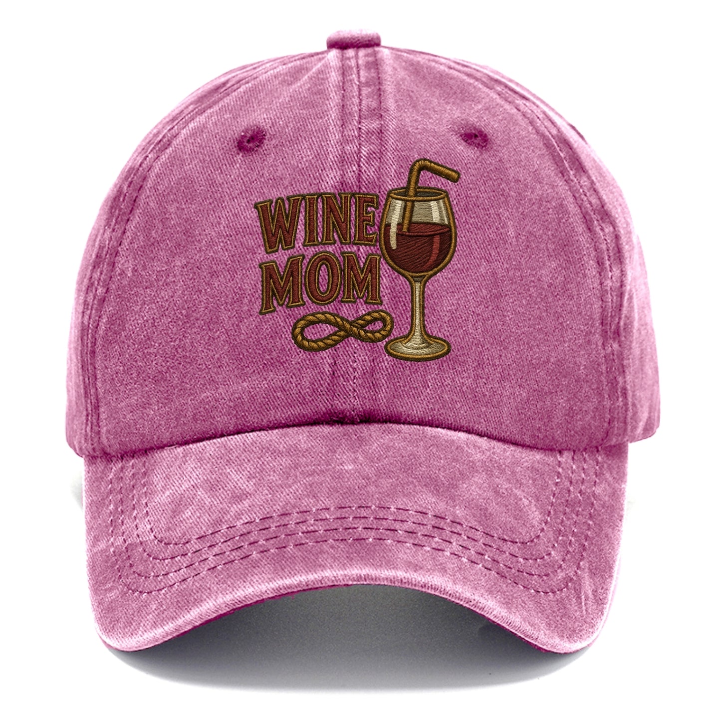Wine Mom  - Classic Cap - Dusty Rose(Rose)