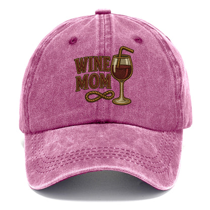 Wine Mom  - Classic Cap - Dusty Rose(Rose)