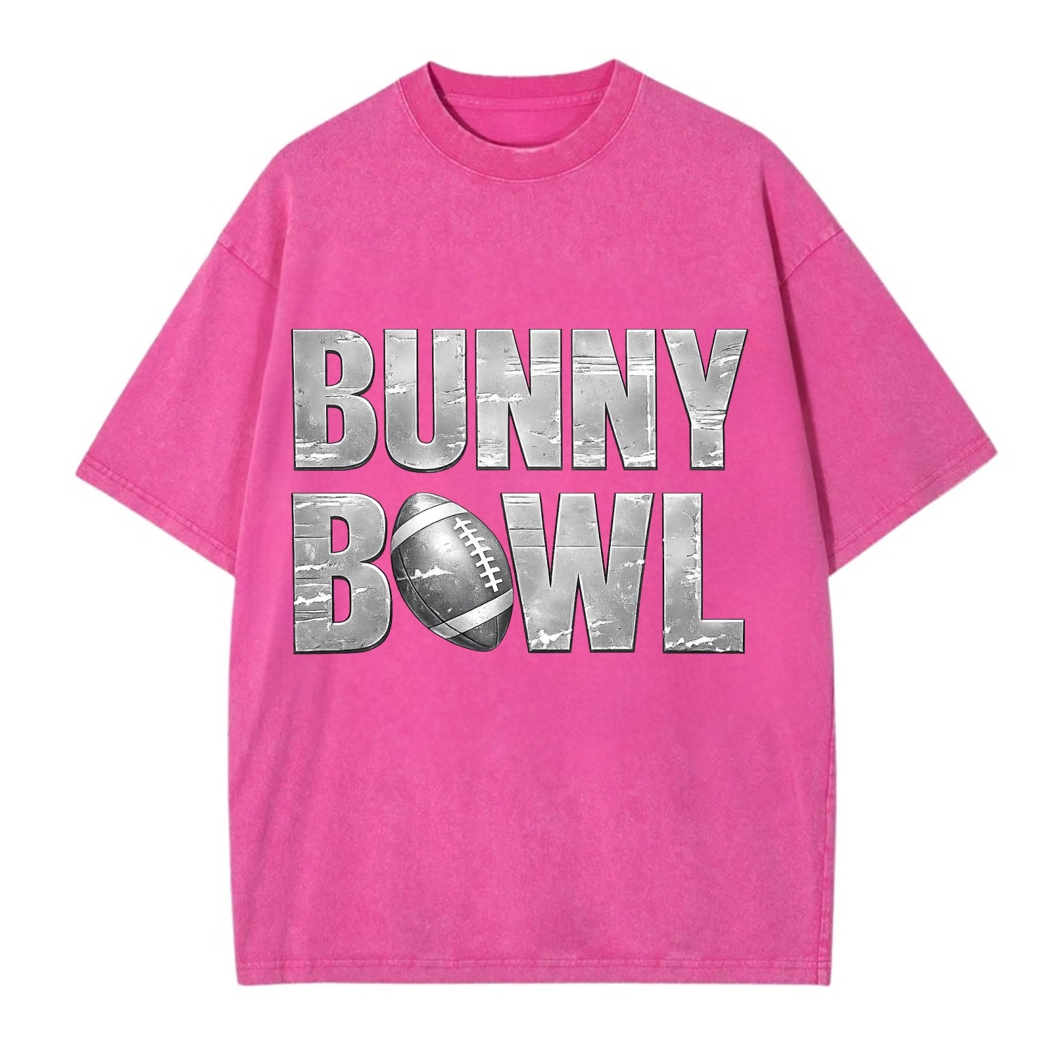 Bunny Bowl - Vintage T-shirt - Dusty Rose(Rose)