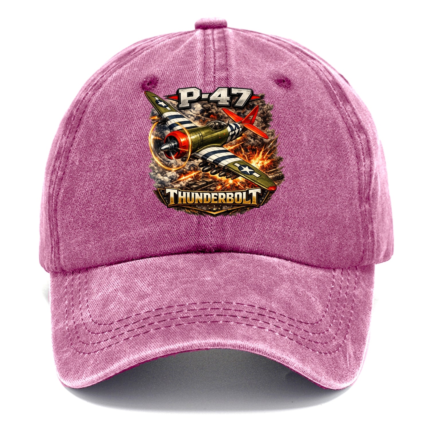 P 47 Thunderbolt - Classic Cap - Dusty Rose(Rose)