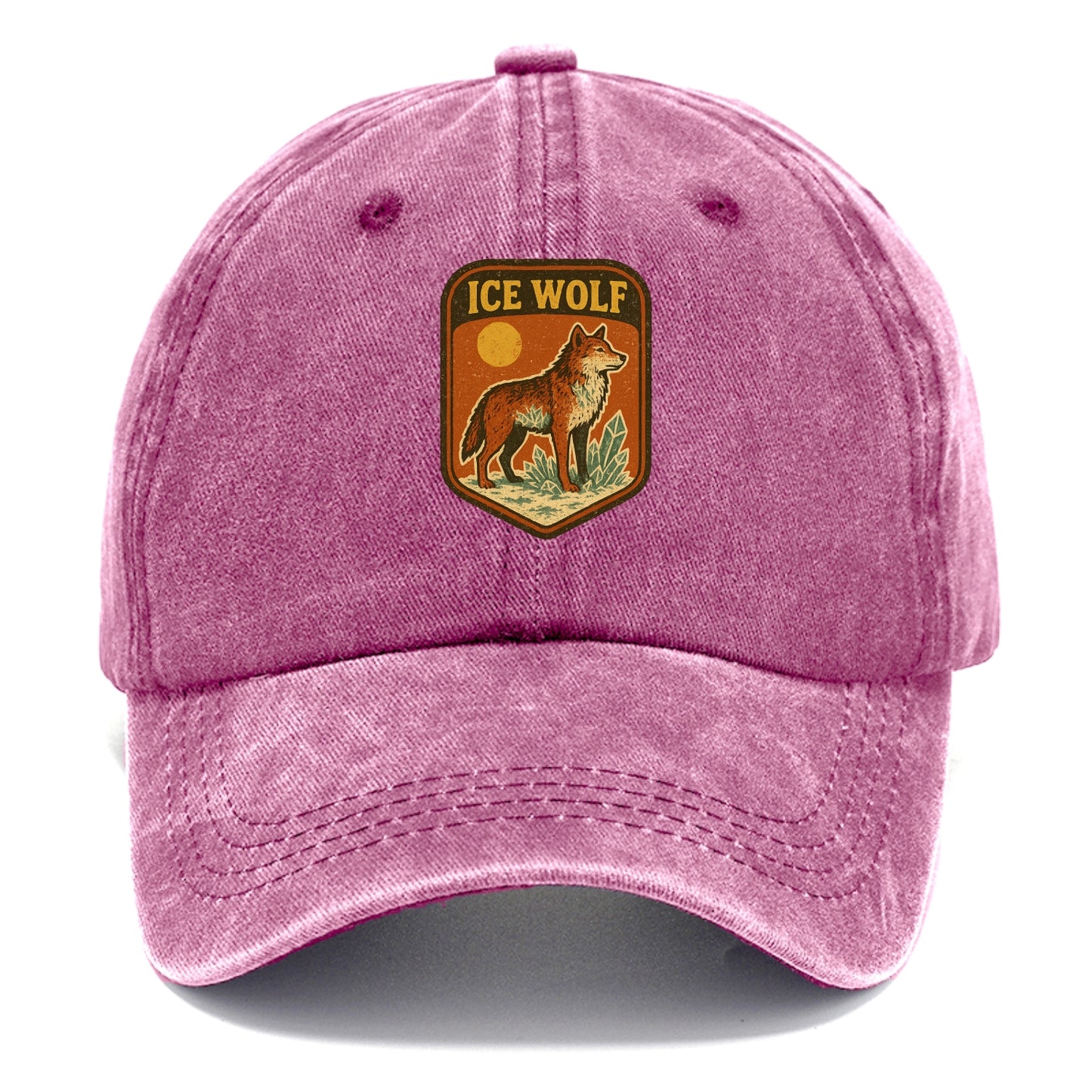 Ice Wolf Crystal  - Classic Cap - Dusty Rose(Rose)