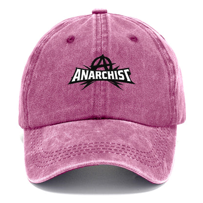 Bold typography design - "ANARCHIST" - no masters, self-governed - Classic Cap - Dusty Rose(Rose)
