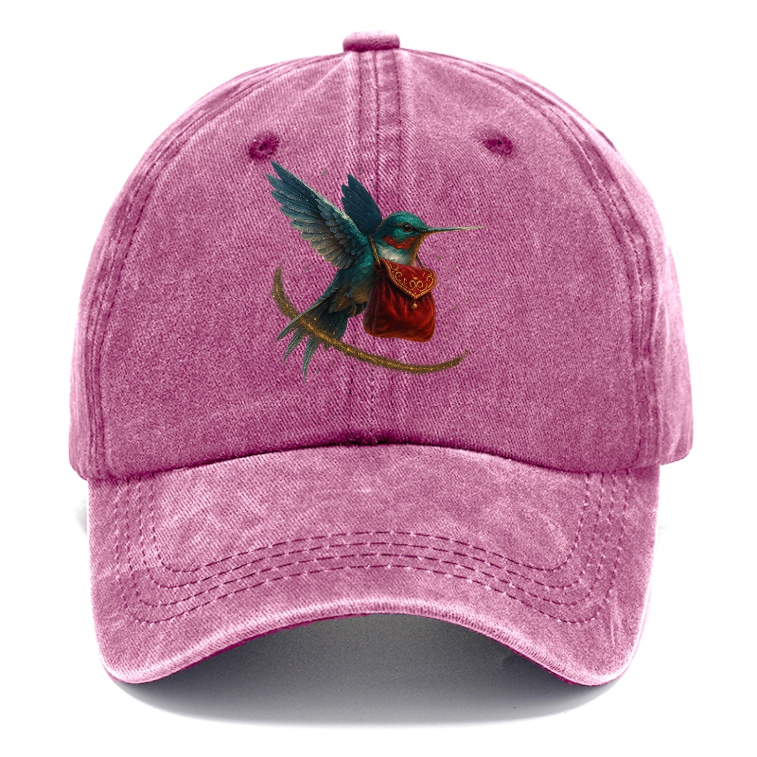 Frostbite Hummingbird Courier  - Classic Cap - Dusty Rose(Rose)