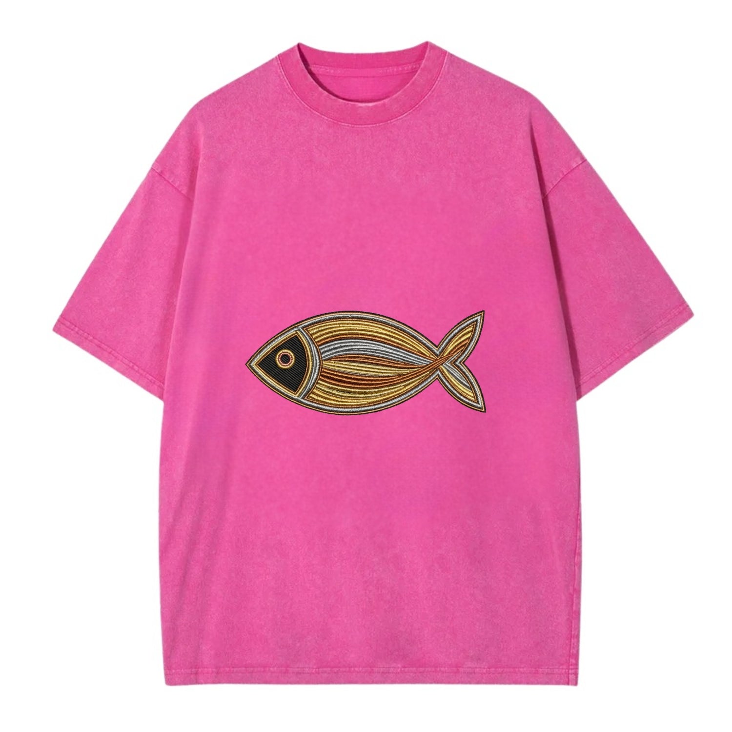 Ichthys - Vintage T-shirt - Dusty Rose(Rose)