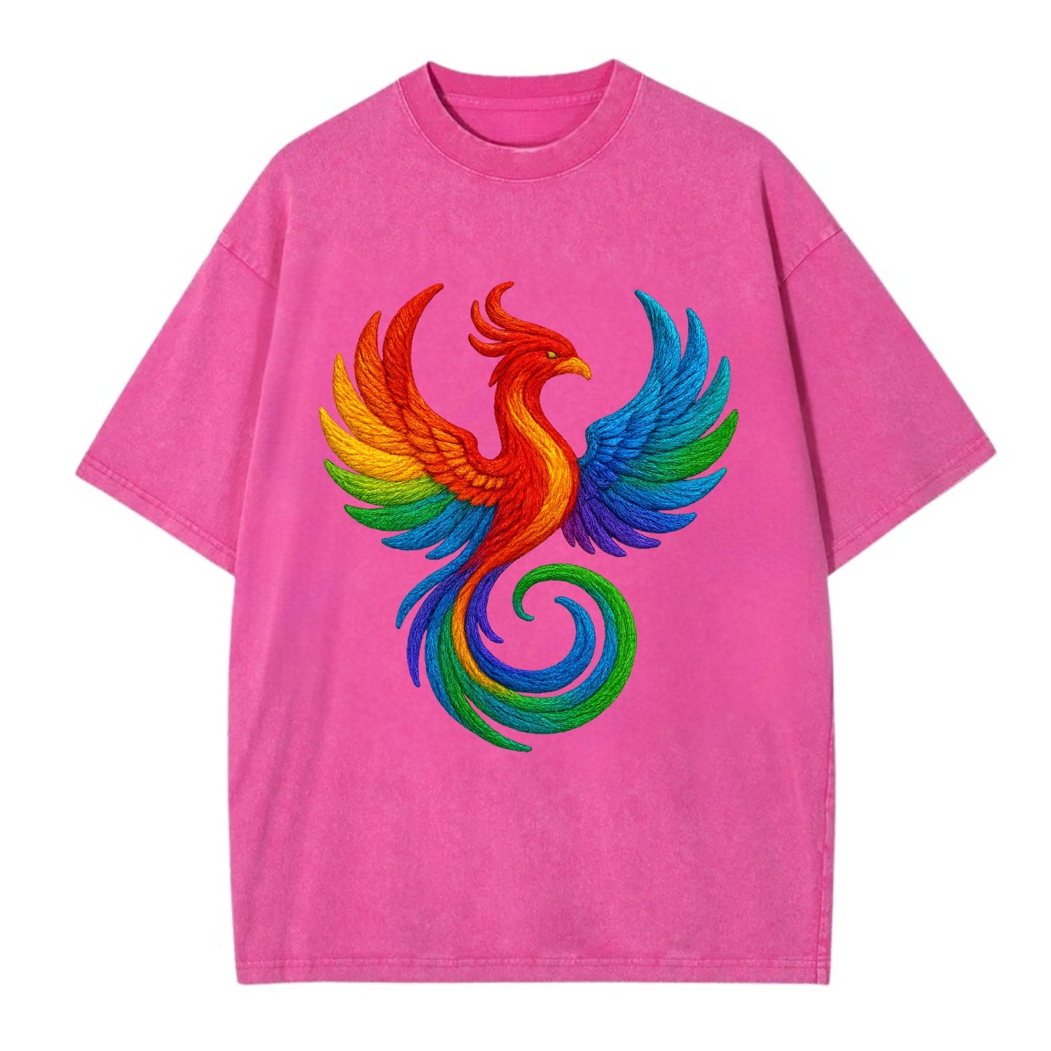 Phoenix Rising  - Vintage T-shirt - Dusty Rose(Rose)