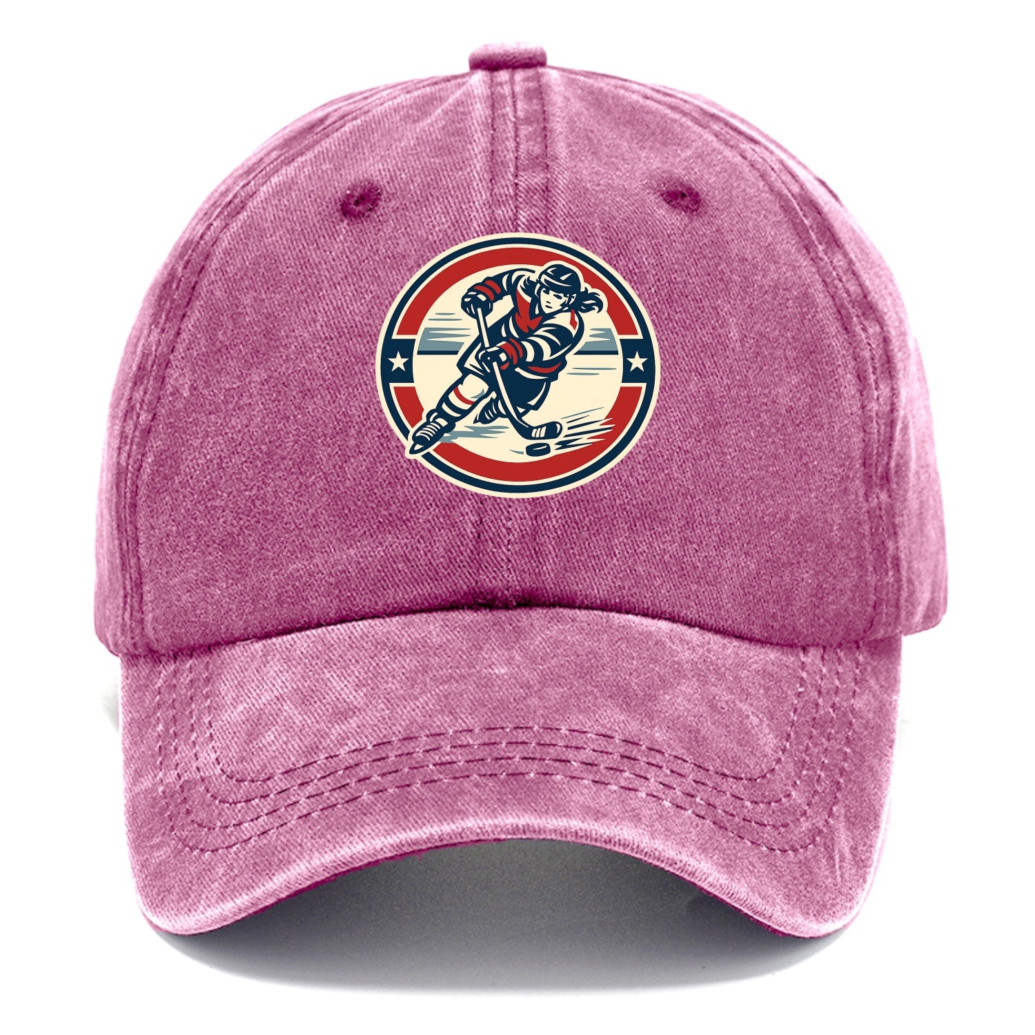 Fierce Ice Queen Emblem - Classic Cap - Dusty Rose(Rose)