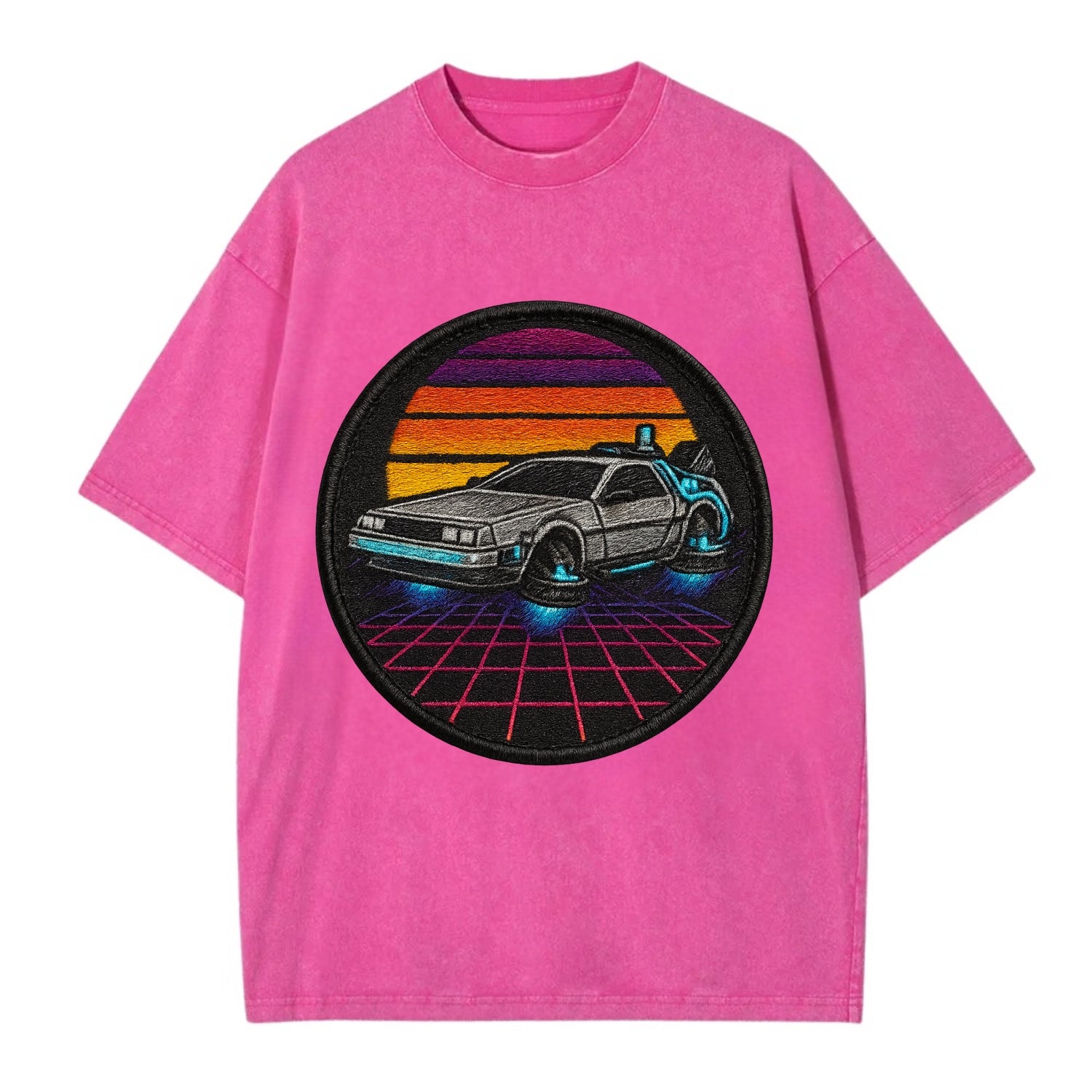 Retro Future - Vintage T-shirt - Dusty Rose(Rose)